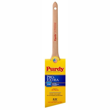 Purdy 2-1/2" Angle Sash Tynex/Chinex/Polyester Bristle, Paint Brush 144080725